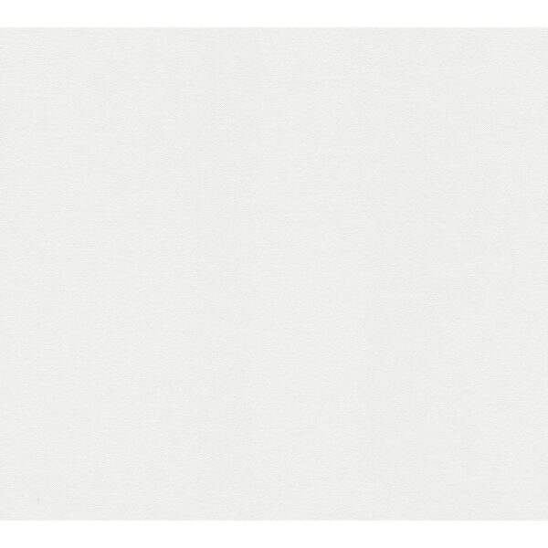 Livingwalls Tapete Uni Grau 53 cm x 10