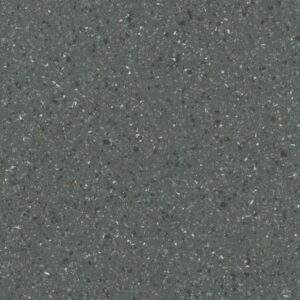 BRICOFLOR PVC Bodenbelag Meterware Steinoptik Anthrazit Vinylboden Terrazzo 200cm x 900cm