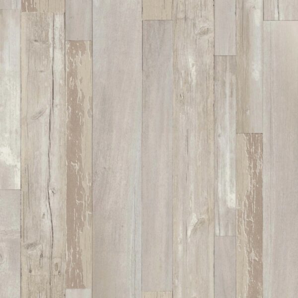 BRICOFLOR PVC Bodenbelag Meterware Vintage Look Holzoptik Hell 400cm x 50cm