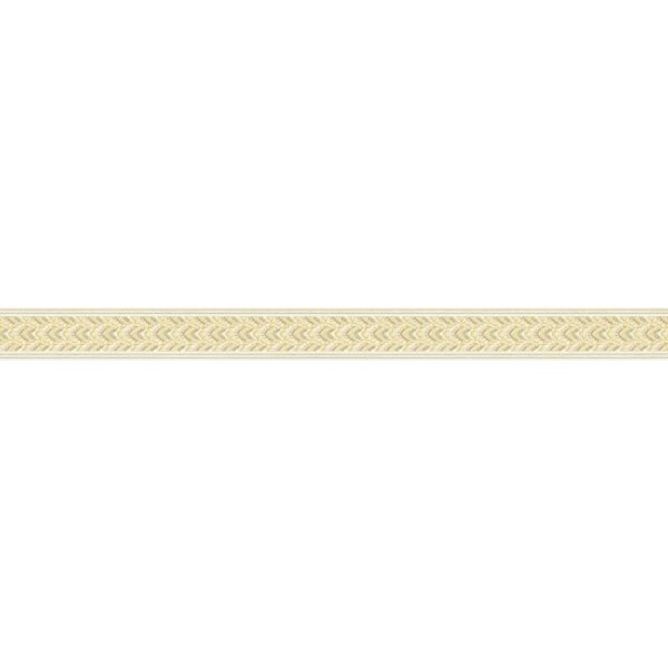Bricoflor Tapeten Bordüre in Gold Selbstklebend Neobarock Tapetenbordüre Ideal für Badezimmer und Schlafzimmer Vlies Tapetenborte mit Ornament