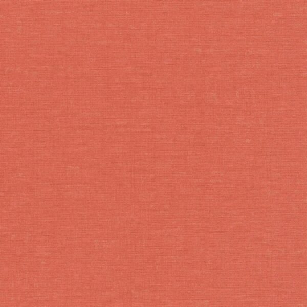 Bricoflor Vliestapete Terracotta Ideal für Wohnzimmer und Schlafzimmer im Ethno Chic Uni Tapete Rot Orange mit Struktur