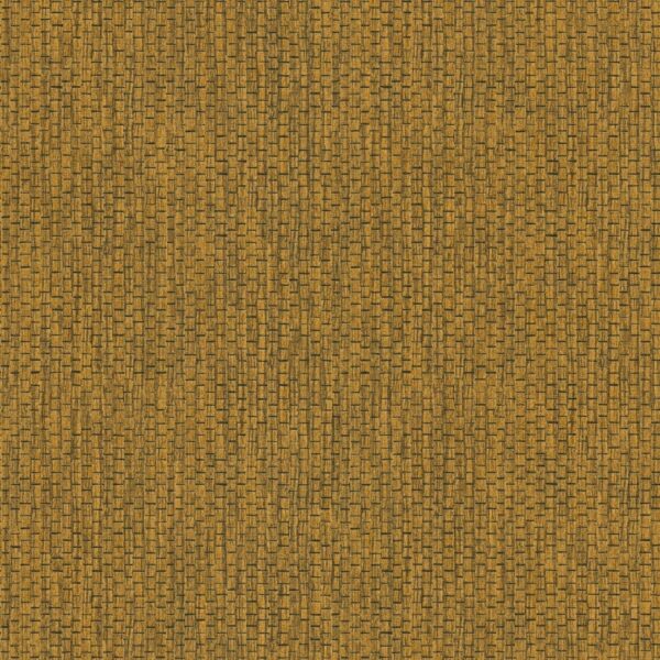 Bricoflor Ocker Tapete In Sisal Optik Einfarbige Vlietapete In Naturfaser Optik Ideal Für Wohnzimmer Und Schlafzimmer Im Boho Chic