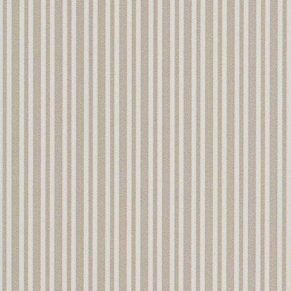 Bricoflor Gestreifte Tapete Klassisch Vlies Streifentapete in Beige Weiß für Esszimmer und Flur Vliestapete mit Streifen Ideal für Diele
