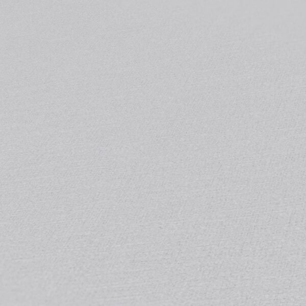 Livingwalls Tapete Uni Grau und Silber 53 cm x 10