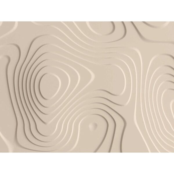 Bricoflor 3D Tapete Grafisch Beige Vliestapete Für Büro Und Schlafzimmer Digitaldruck Fototapete Im Boho Stil Modern