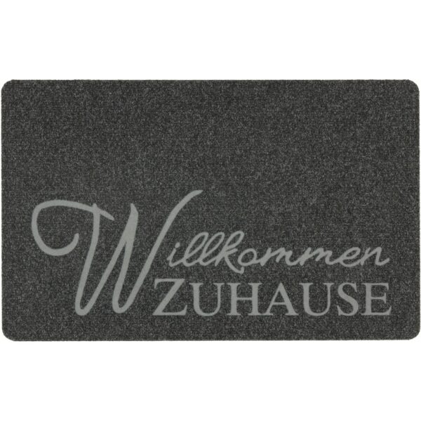 ASTRA-Kollektion Fußmatte Flocky Color Willkommen Zuhause 50 cm x 80 cm