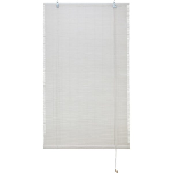 Rollo Bamboo Roll Up Weiß 140 cm x 160 cm