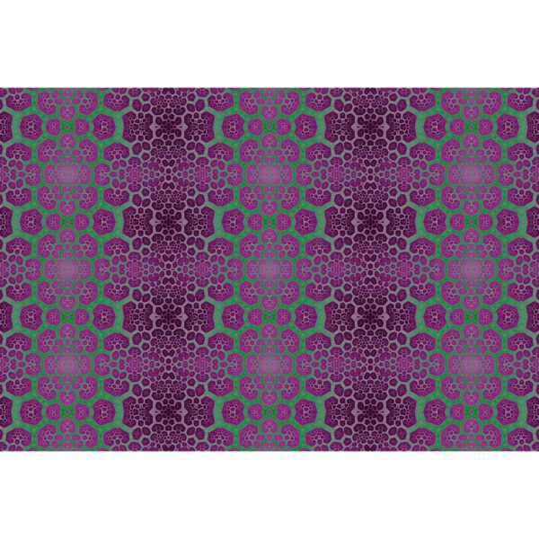 Fototapete Grafik Abstrakt Violett Grün 4