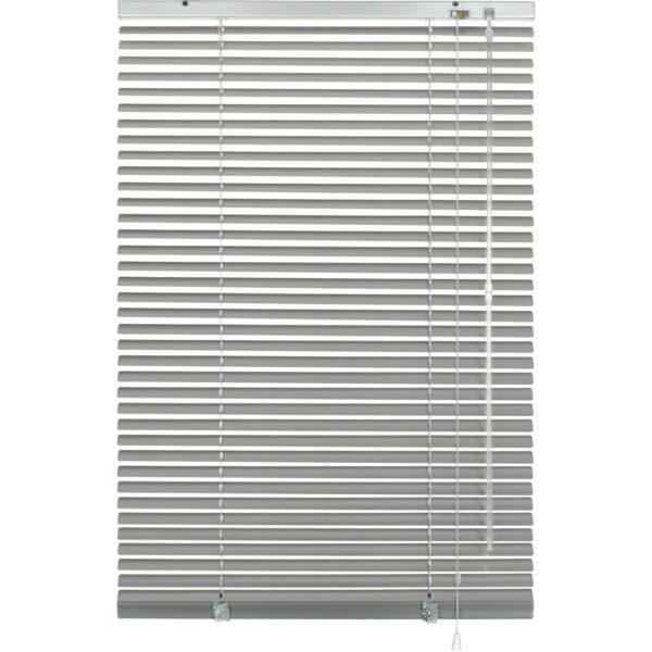 Gardinia Aluminium Jalousie 80 cm x 240 cm Silber