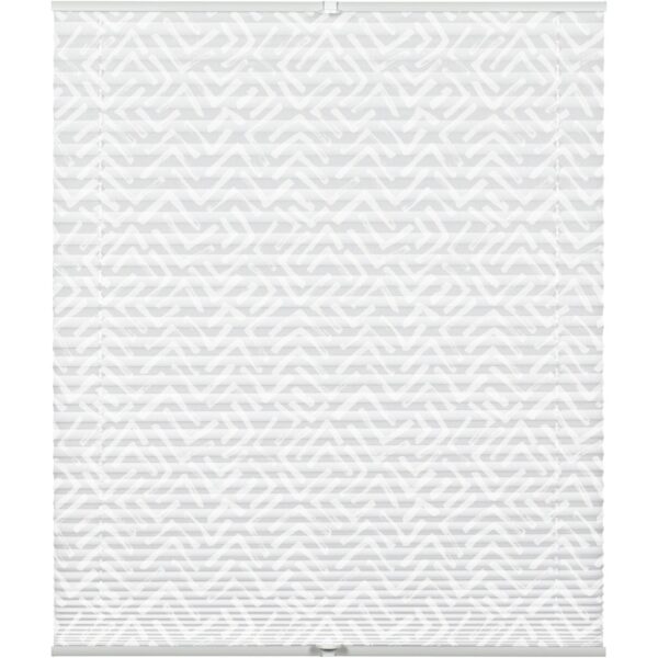 Gardinia Plissee Concept zum Klemmen Lissy 80 cm x 130 cm Weiß