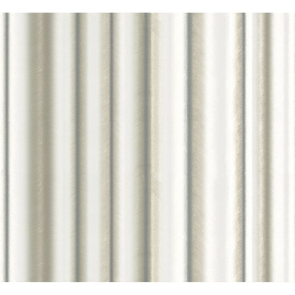 Glööckler Vliestapete Imperial Welle Silbermetallic