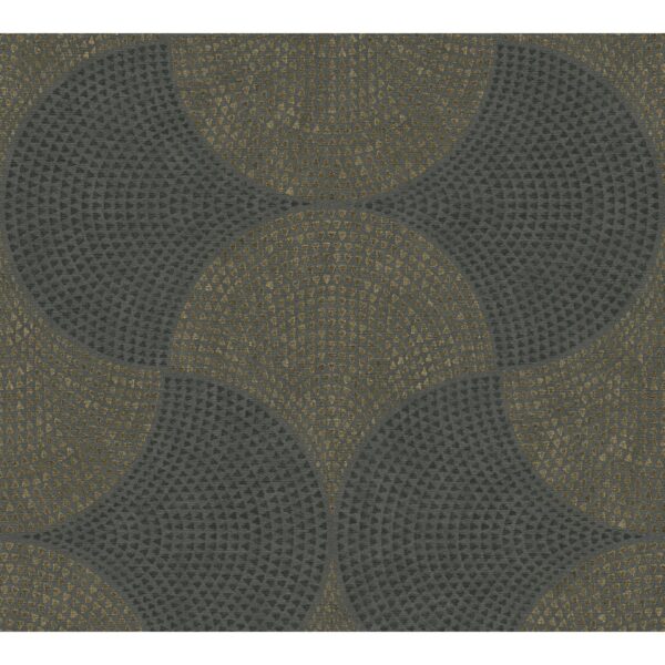 Vliestapete Art Deco Tapete Geometrische Tapete Glanz Leicht Strukt. Gra FSC®