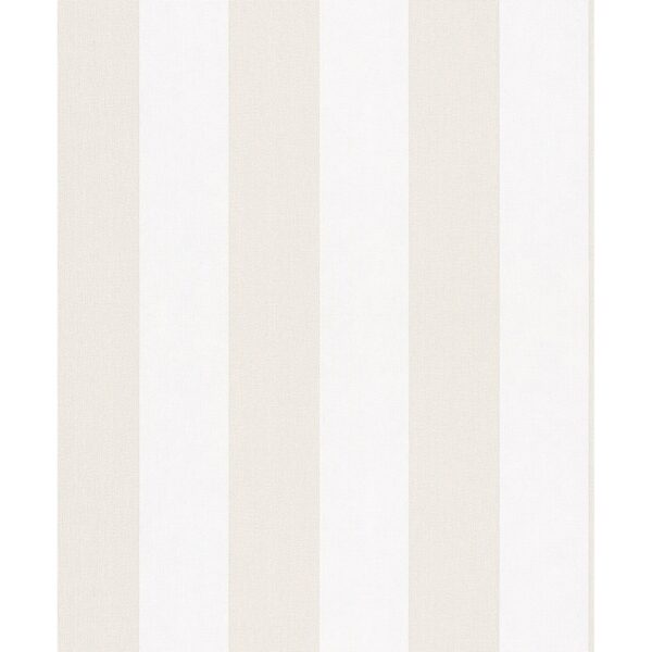 Marburg Vliestapete Hailey Nov Streifen Weiß-Beige FSC®
