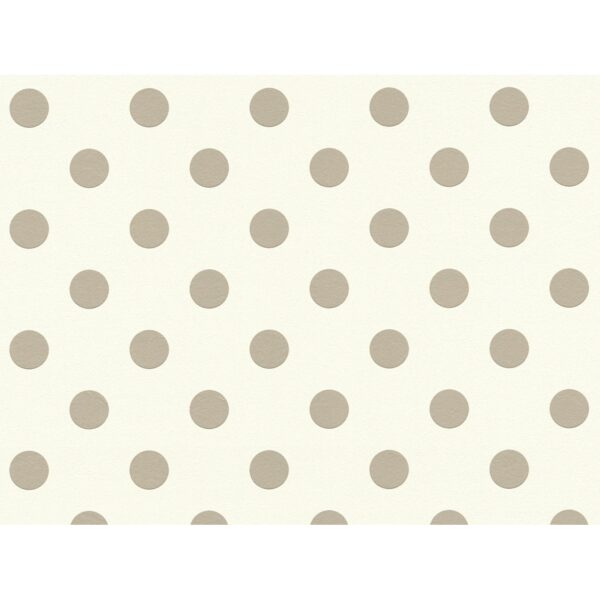 A.S. Création Vliestapete Boys & Girls 6 Punkte Beige-Creme FSC®