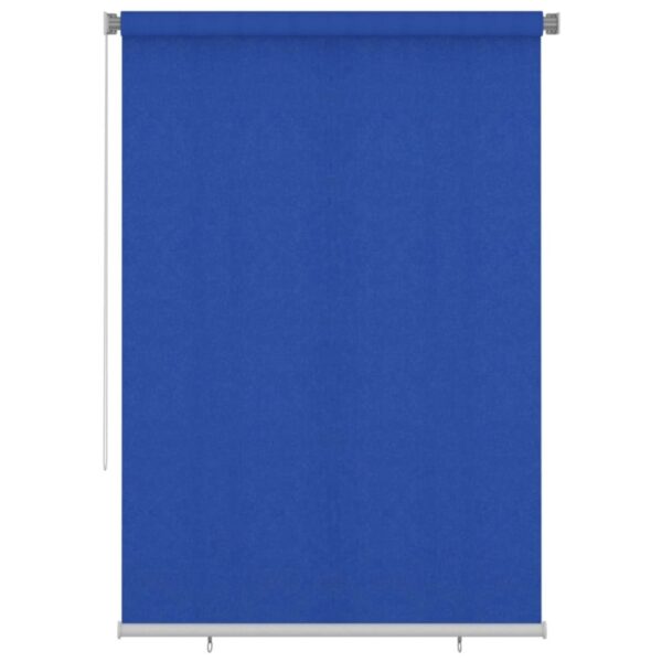 vidaXL Außenrollo 160x230 cm Blau HDPE