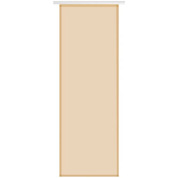 Bestlivings Flächenvorhang Noella Beige Mit Zubehör