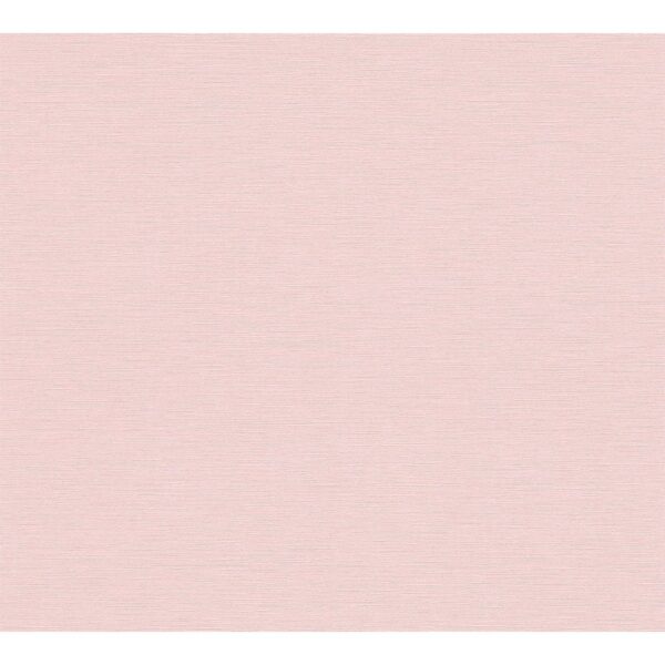Livingwalls Tapete Uni Rosa und Rosa 53 cm x 10