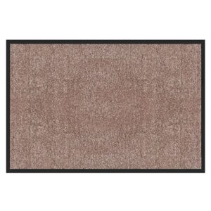 Karat Schmutzfangmatte Rhine - Sauberlaufmatte Fußmatte Türvorleger / 40 x 60 cm Hellbeige
